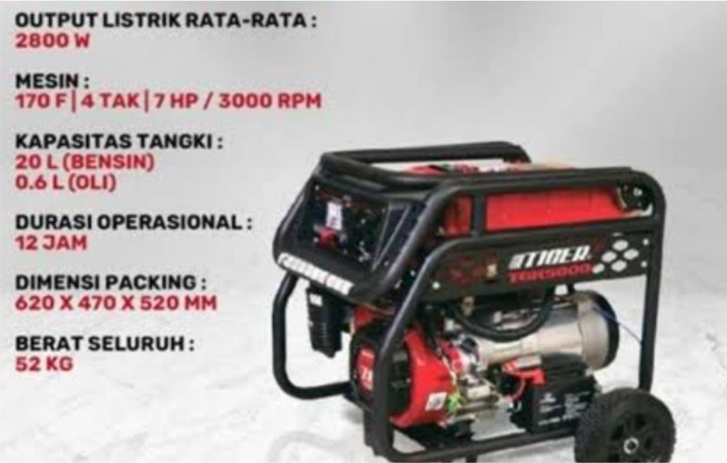 sewa genset camping murah, genset camping portable, sewa genset kemping
